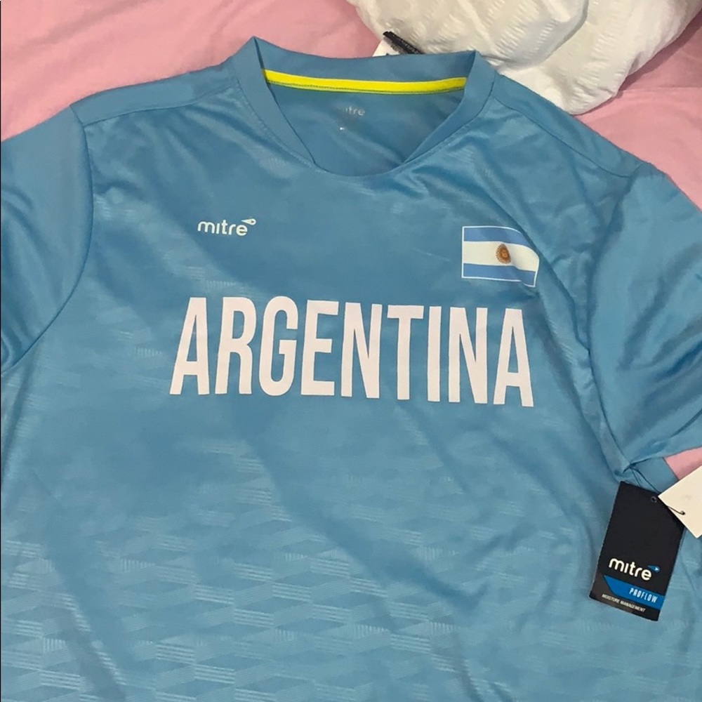 MENS Argentina soccer  Jersey